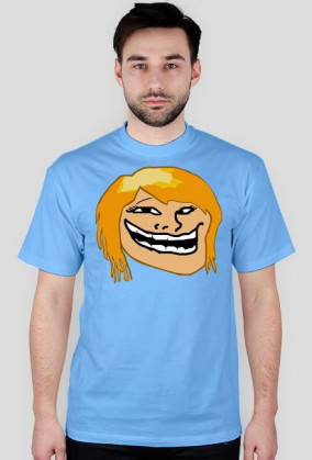 Troll face woman