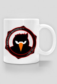 Kubek: PBc logo + Giń, płacz i hejtuj