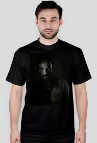 The Walking Dead: Rick - czarny t-shirt (unisex)