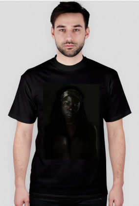 The Walking Dead: Michonne - czarny t-shirt (unisex)