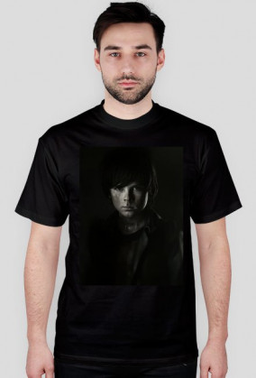 The Walking Dead: Carl - czarny t-shirt (unisex)