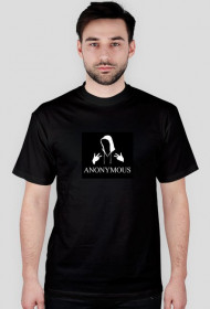koszulka z anonymous czarna