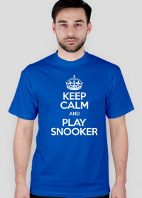 Keep Calm and Play Snooker #1 Blue