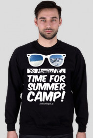 Bluza męska - TIME FOR SUMMER CAMP!