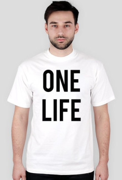ONE LIFE - koszulka męska