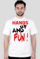 Koszulka "HANDS up AND FUN"