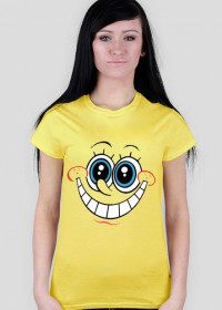 T-shirt z nadrukiem Spongebob