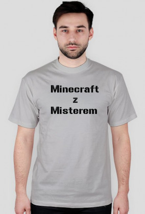 Koszulka męska "Minecraft z Misterem"