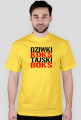 Koszulka męska "Dziwki Koks, Tajski Boks"