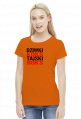 Koszulka damska "Dziwki Koks, Tajski Boks"