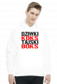 Bluza męska z kapturem "Dziwki Koks, Tajski Boks"