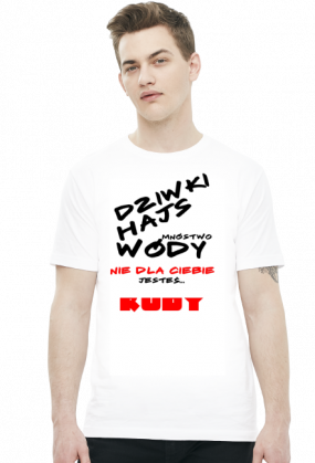 Koszulka męska "Dziwki, Hajs"