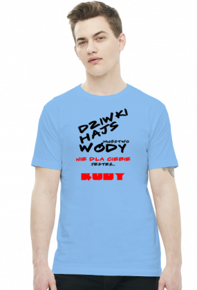 Koszulka męska "Dziwki, Hajs"