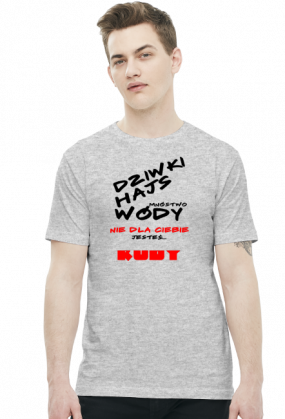 Koszulka męska "Dziwki, Hajs"