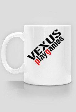VEXUS PLAYGAMES biało-czerwony nadruk