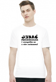Koszulka męska "J3bać Poniedziałek"