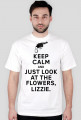 The Walking Dead - Look at the flowers męska (czarny nadruk, rewolwer)