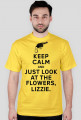 The Walking Dead - Look at the flowers męska (czarny nadruk, rewolwer)