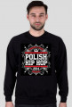 Bluza męska "Polish Hip-Hop" (czarna)