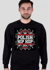 Bluza męska "Polish Hip-Hop" (czarna)