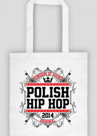 Torba bawełniana "Polish Hip-Hop" (biała)