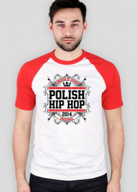 Koszulka męska baseball "Polish Hip-Hop"