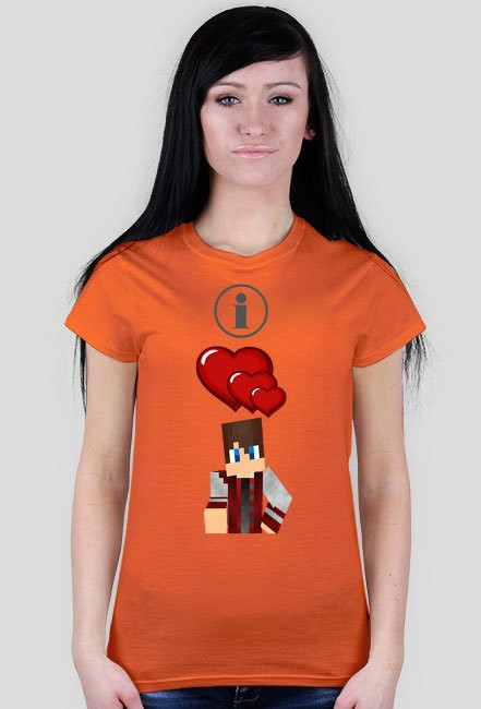 I Love RedBlockHunter ,,S" Damska