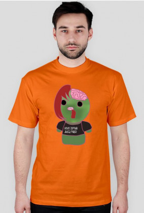 Koszulka "Tylko zombie jedzą mięso"