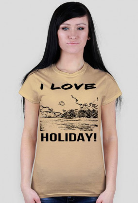 i love holiday women