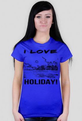 i love holiday women