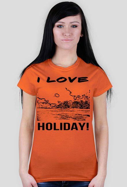 i love holiday women