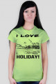 i love holiday women