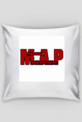 Poduszka z logo M.A.P. Producent