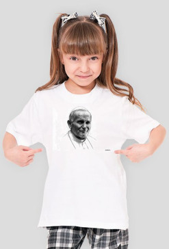 Dziecieca koszulka z JPII