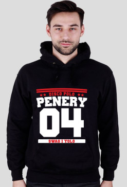 Bluza z kapturem 04 Penery Disco Polo Swag I Yolo black