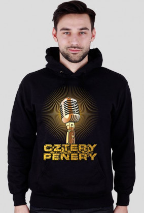 Bluza z kapturem Cztery Penery mike black