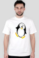 koszulka męska - pingwin
