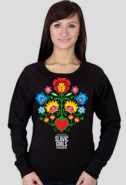 Bluza damska - SLAVIC GIRLS HAVE SNOWBOARDING SKILLS (Różne kolory!)