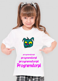 Koszulka Programatorpl Dziewczynka