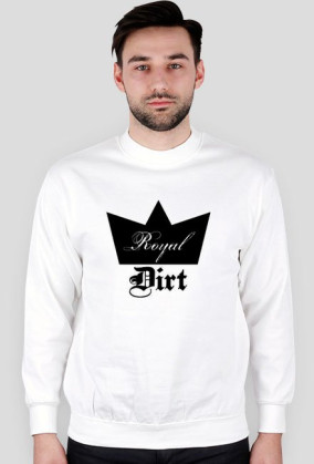 bluza męska - biała