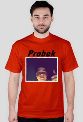 koszulka niebieska- Probek