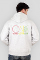 ONE world love live BLUZA - czarna/szara