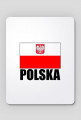 Podkładka pod myszkę z flagą, godłem i napisem