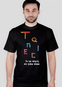 Koszulka męska "Taniec to coś więcej niż jedno słowo."