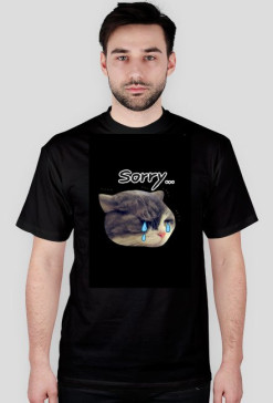 sorry cat black