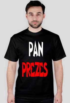 Koszulka dla prezesa.