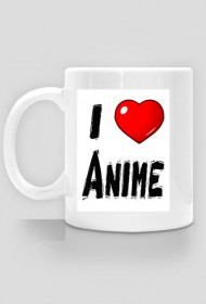 I Love Anime - Kubek