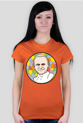Jan Paweł II koszulka damska