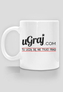 Kubek z logiem uGraj.com
