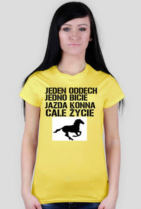 Jeden Oddech Jedno Bicie Jazda Konna Całe Życie